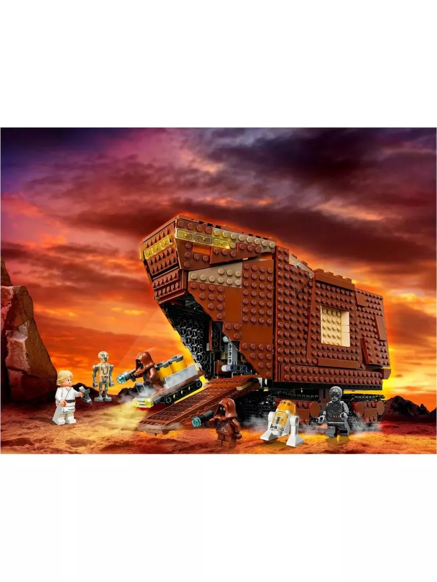 Конструктор Star Wars Песчаный Краулер 3296 деталей 80038 LEGO 182153993  купить за 10 807 ₽ в интернет-магазине Wildberries