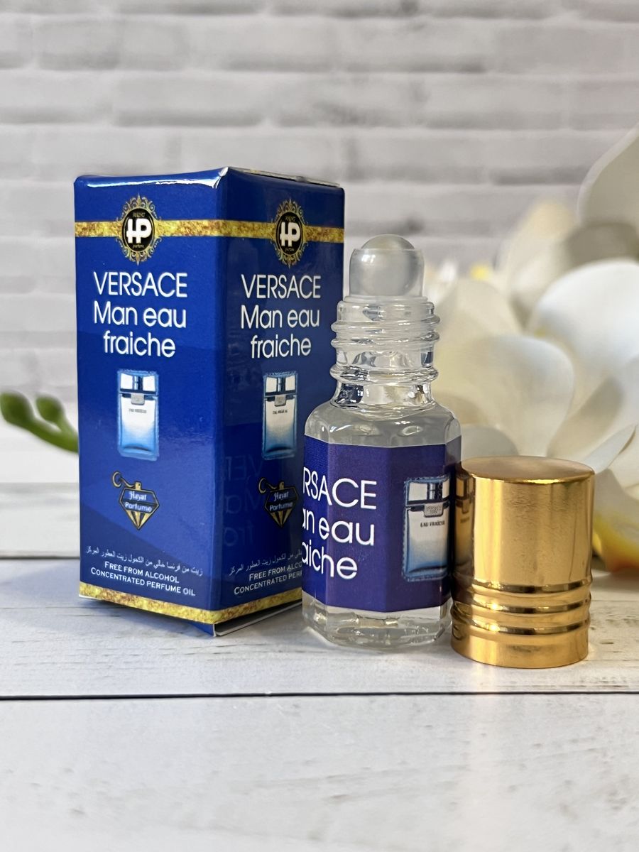 Масляные духи Versace Man Eau Fraiche Арабские масла мужские 182201969  купить за 350 ₽ в интернет-магазине Wildberries