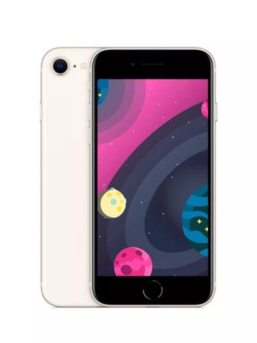 Телефон Apple iPhone SE (2022) 128Gb (Starlight) Айфон 182204337 купить в  интернет-магазине Wildberries