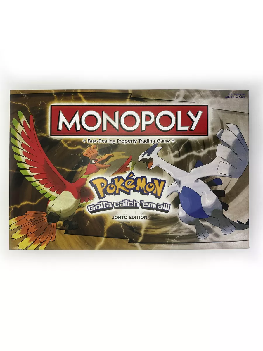 Монополия - Покемон на английском языке. Johto edition. MONOPOLY 182249147  купить в интернет-магазине Wildberries