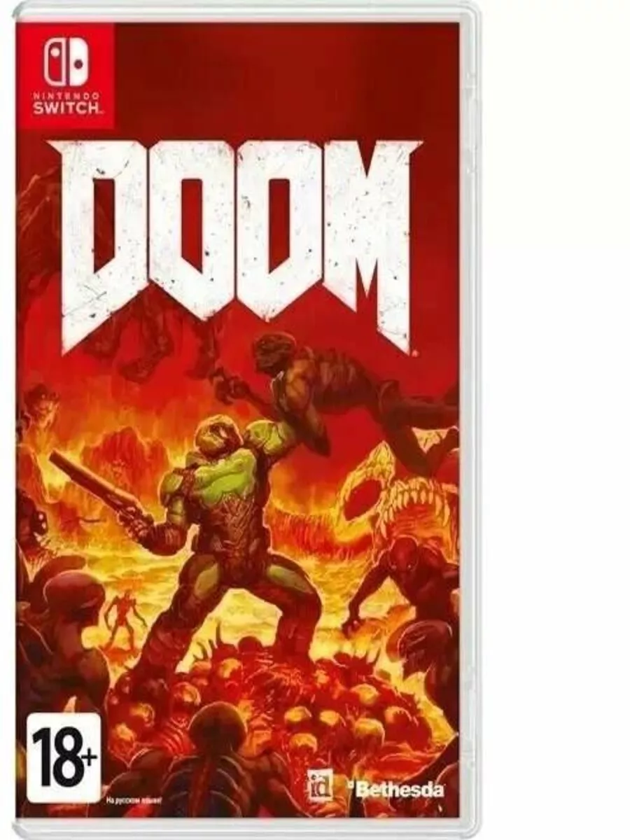 Игра Doom (Nintendo Switch, Русская версия) Bethesda 182252531 купить за 6  266 ₽ в интернет-магазине Wildberries