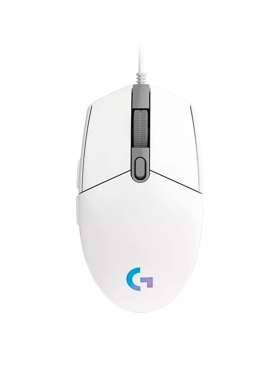 LOGITECH Мышь игровая G102 LIGHTSYNC White