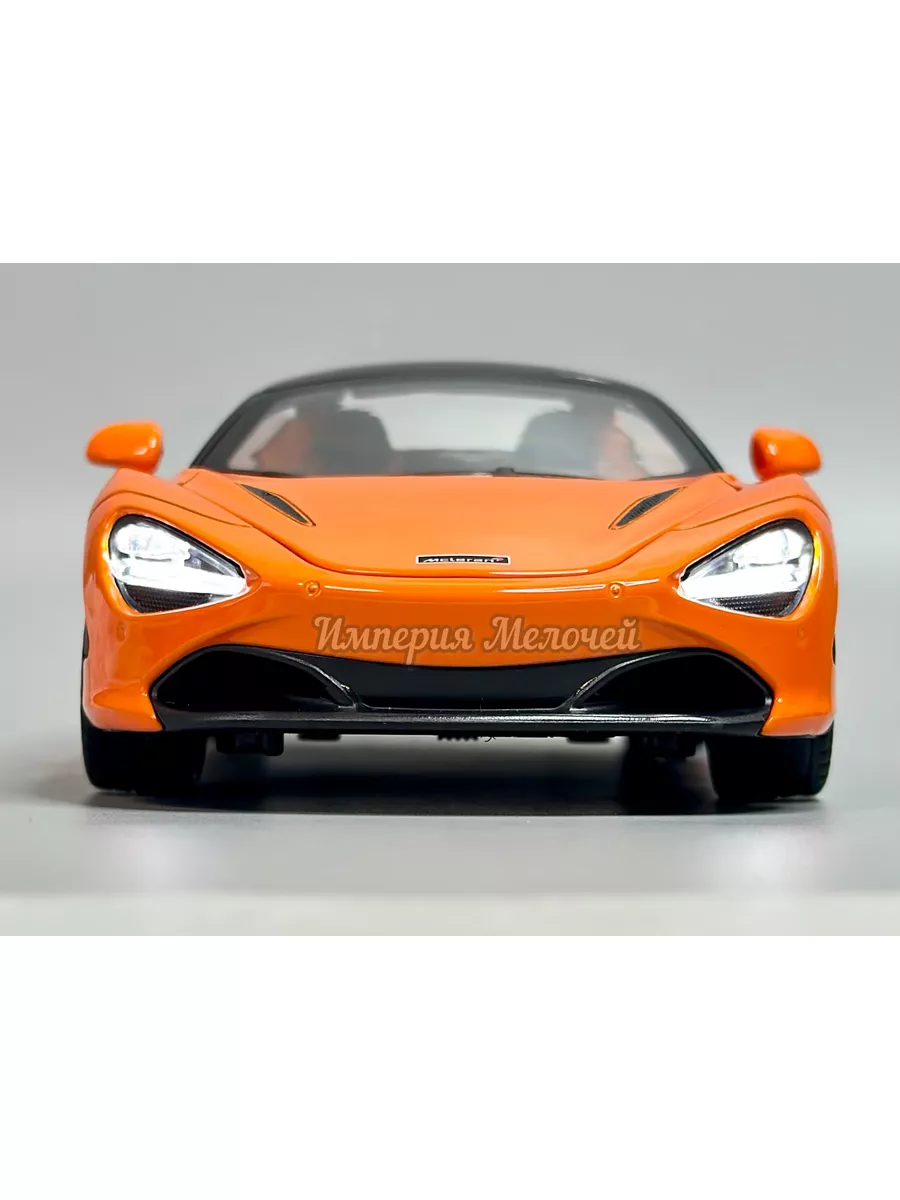 Металлические машинки Макларен 720S кабриолет масштаб 1/24 McLaren 720S  182265947 купить за 1 071 ₽ в интернет-магазине Wildberries