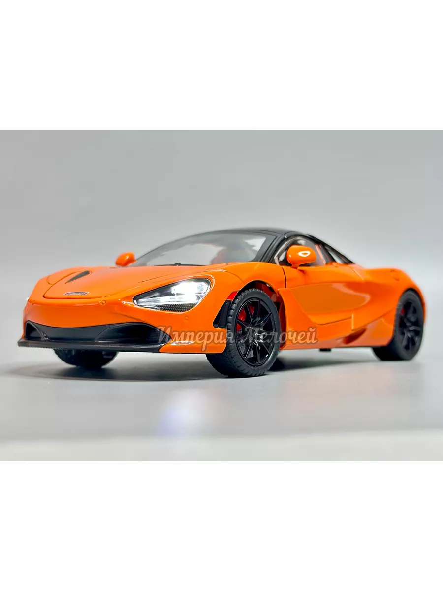 Металлические машинки Макларен 720S кабриолет масштаб 1/24 McLaren 720S  182265947 купить за 1 071 ₽ в интернет-магазине Wildberries