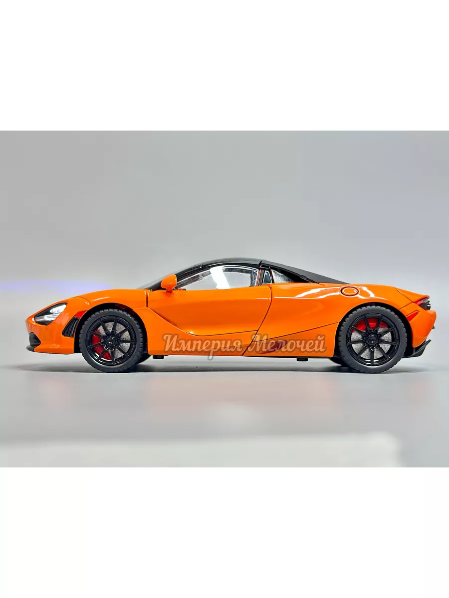 Металлические машинки Макларен 720S кабриолет масштаб 1/24 McLaren 720S  182265947 купить за 1 071 ₽ в интернет-магазине Wildberries