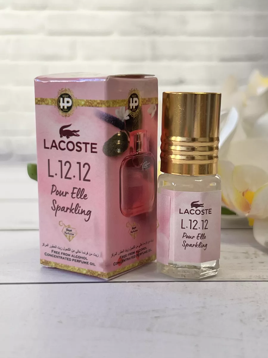 Масляные духи LACOSTE L.12.12 Pour Elle Sparkling Арабские масла женские  182273950 купить за 400 ₽ в интернет-магазине Wildberries