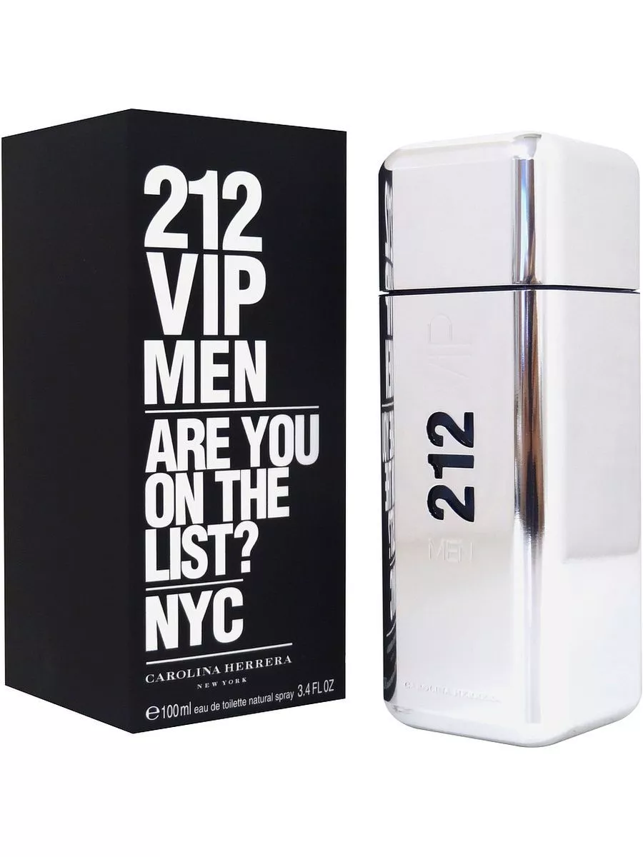 CAROLINA HERRERA 212 Vip Men 100 182324330 830 Wildberries