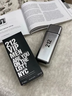 CAROLINA HERRERA 212 Vip Men 100 мл духи мужские 182324330 купить