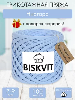 Трикотажная пряжа для вязания Ниагара BISKVIT 182329527 купить за 399 ₽ в интернет-магазине Wildberries