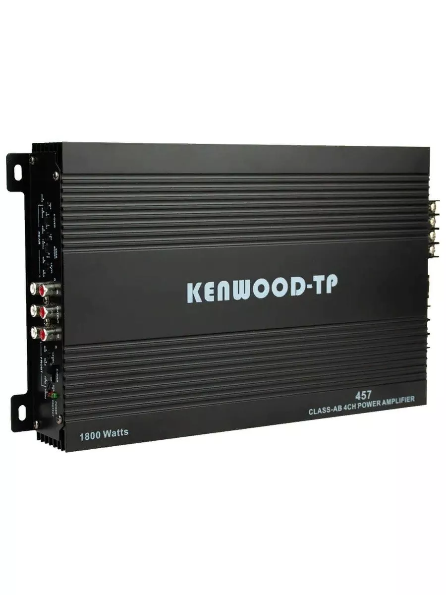 Автомобильный Усилитель Kenwood 1800WATTS 457 Kenwood 182346410 купить в  интернет-магазине Wildberries