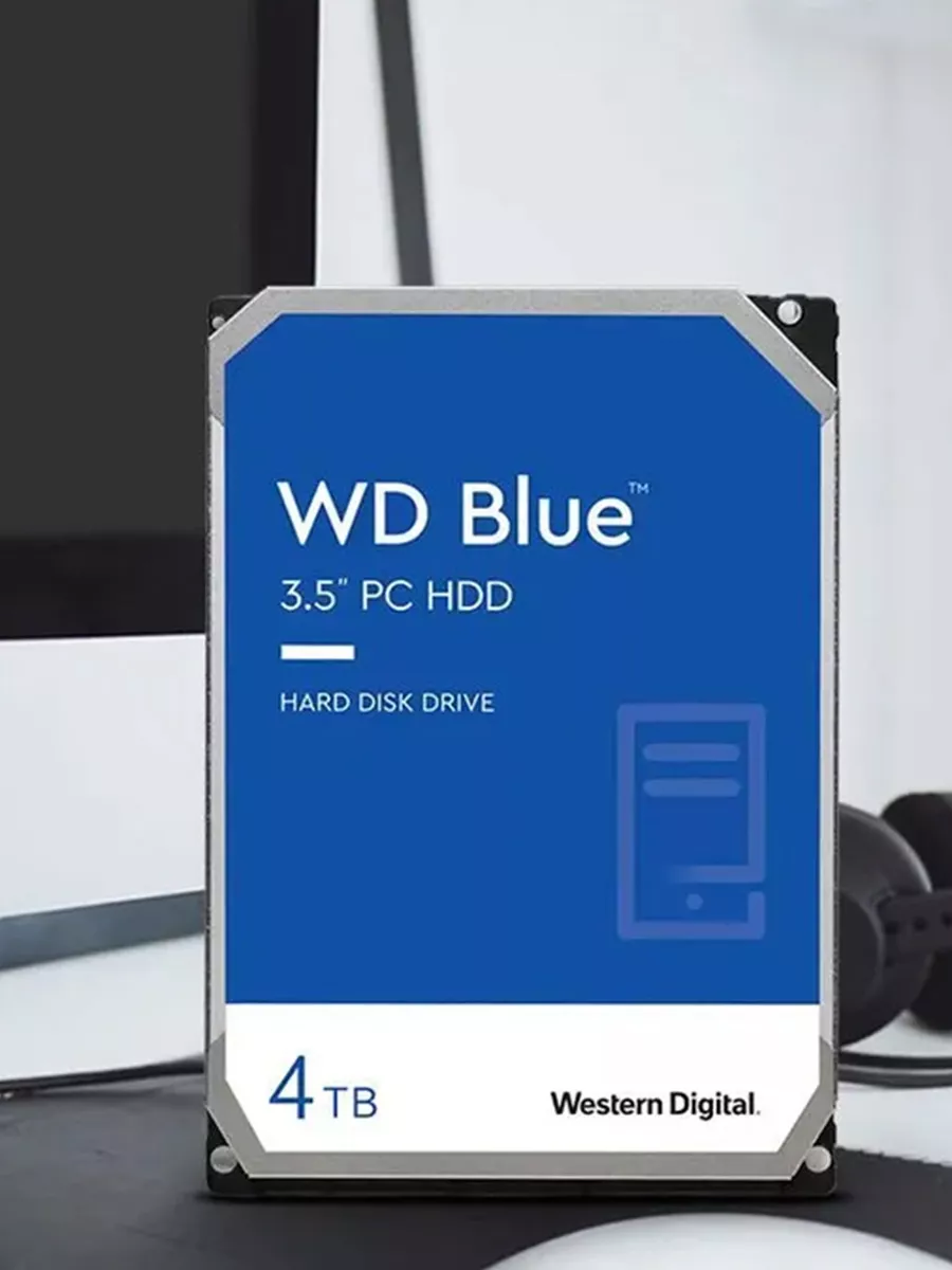 Жесткий диск WD40EZAX, 4Tb WD 182366459 купить в интернет-магазине  Wildberries