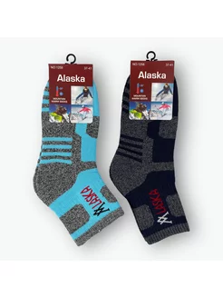 Термоноски спортивные женские 2 пары, средние, утепленные Аляска 182372127 купить за 462 ₽ в интернет-магазине Wildberries