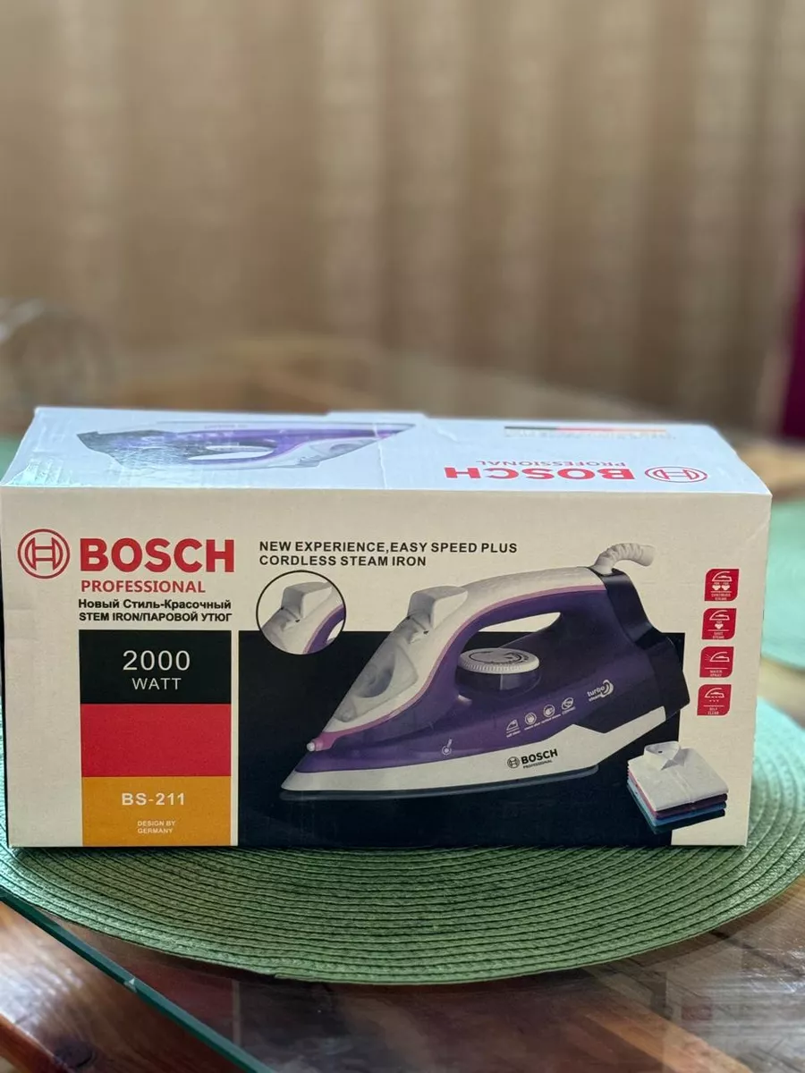 Bosch BS-211/Утюг Ainur_shop 182399271 купить за 1 548 ₽ в  интернет-магазине Wildberries