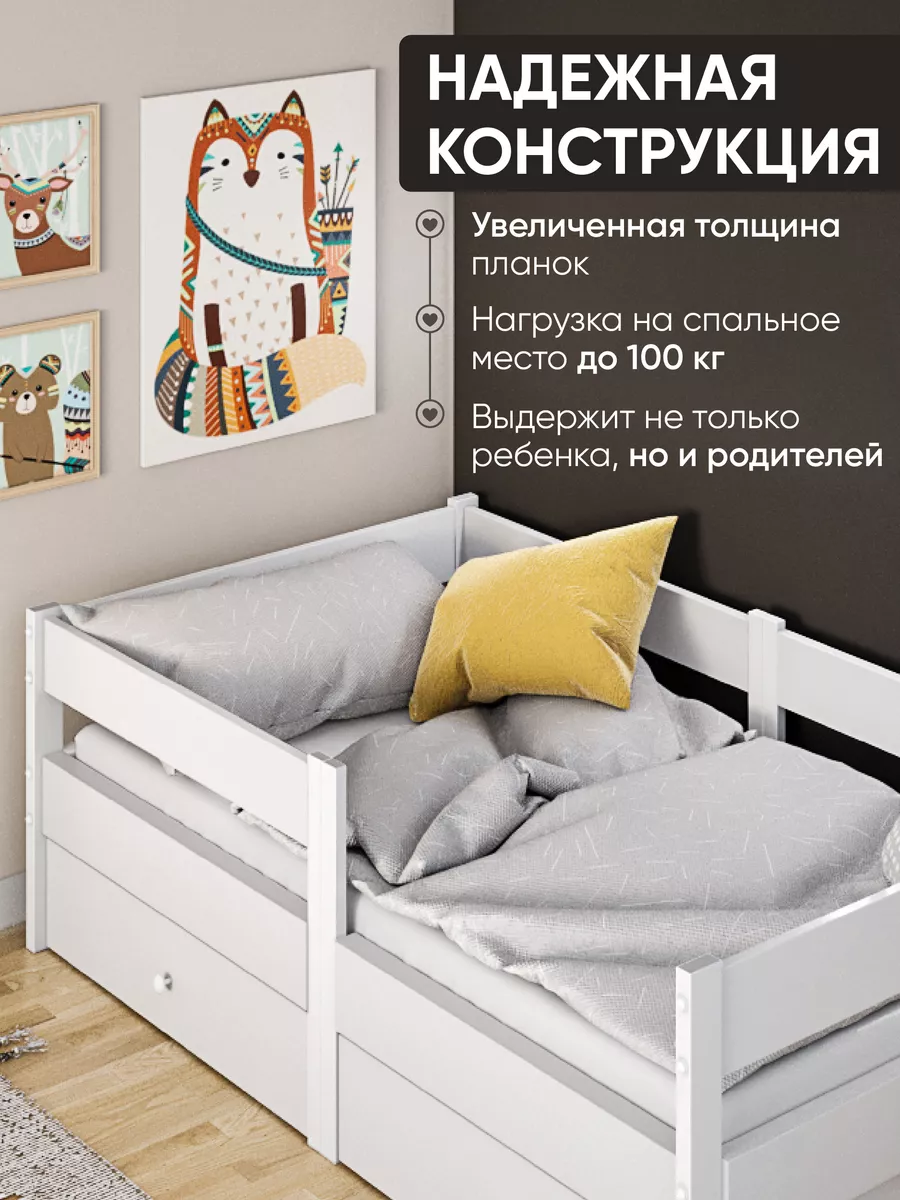 Детские кровати из ЛДСП купить в Твери недорого – каталог и цены от ВашаКомната