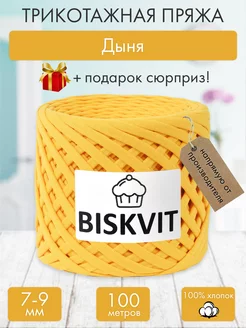 Трикотажная пряжа для вязания Дыня BISKVIT 182403657 купить за 425 ₽ в интернет-магазине Wildberries