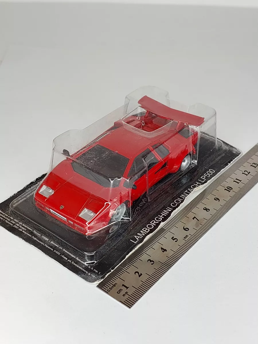 Модель Суперкары 1:43 LAMBORGHINI Countach LP500 DeAgostini 182408872  купить в интернет-магазине Wildberries