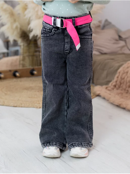 джинсы утепленные для девочки 110