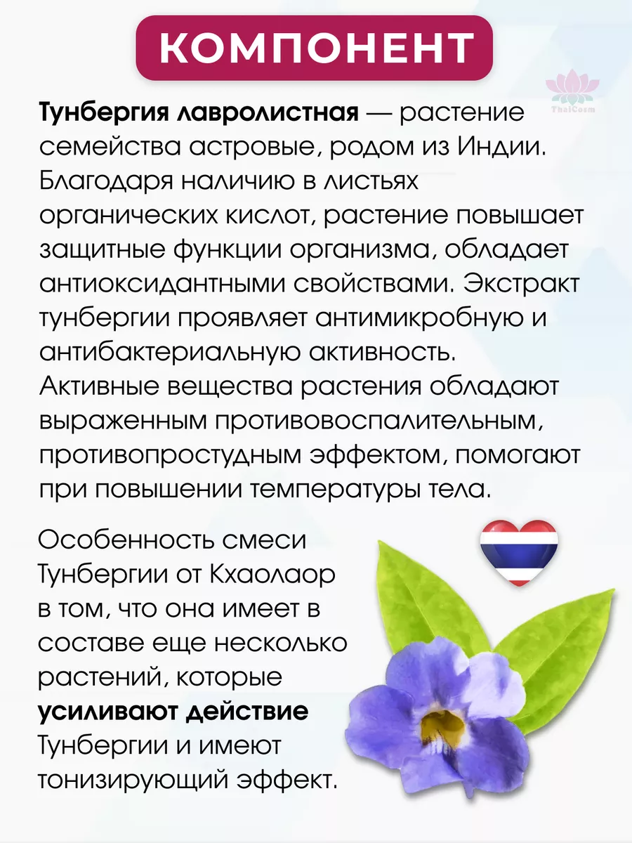 Тайское средство 3шт от похмелья при отравлениях Тунбергия Thanyaporn  182424659 купить в интернет-магазине Wildberries