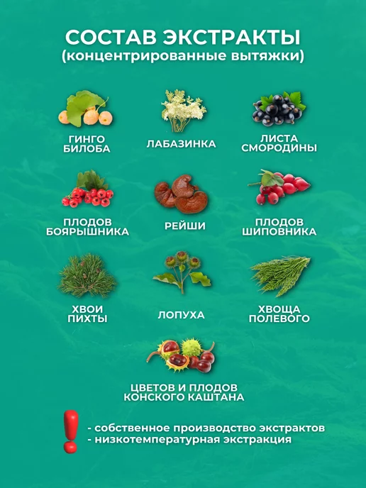 пчела и человек Травяной сбор для вен и сосудов, вариант, фото 4