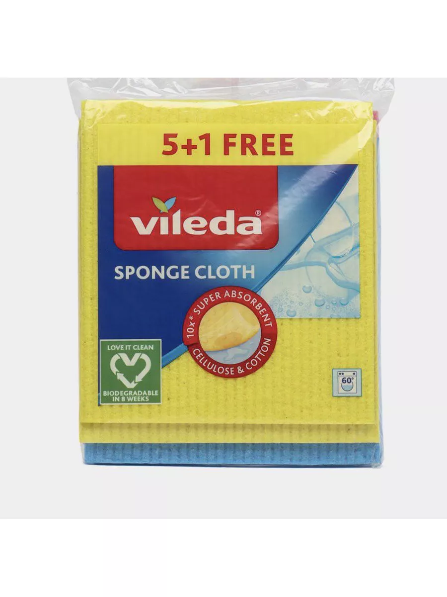 sponge cloth, 5+1