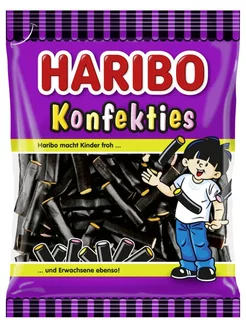 Жевательный мармелад Konfekties Лакричные кабели, 160г Haribo 182441963 купить за 339 ₽ в интернет-магазине Wildberries