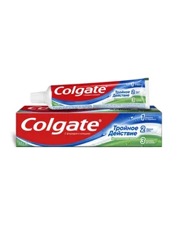 Зубная паста Colgate Тройное действие Натуральная мята 73 г colgate 182453307 купить за 138 ₽ в интернет-магазине Wildberries