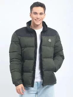 Пуховик Moncler зимний короткий с капюшоном 182497077 купить за 2 340 ₽ в интернет-магазине Wildberries