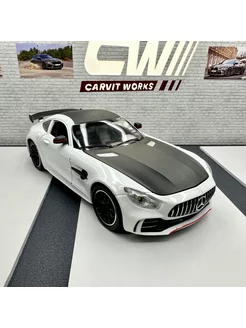 Машинка металлическая Mercedes Benz AMG GT-R Bibalu 182560013 купить за 1 591 ₽ в интернет-магазине Wildberries