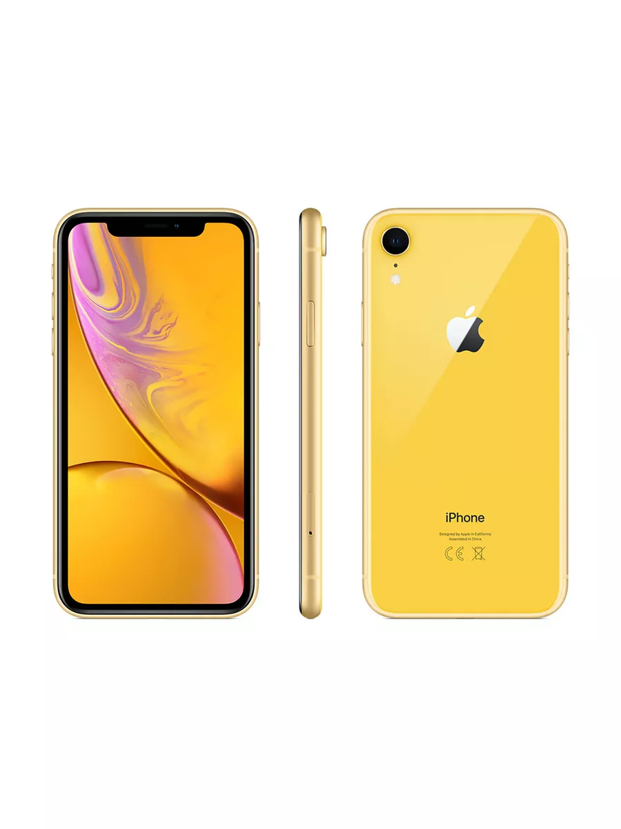 Смартфон iPhone XR 128 ГБ желтый Восстановленный Apple 182564382 купить за  16 990 ₽ в интернет-магазине Wildberries