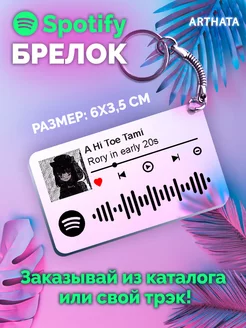 Брелок Arthata-spotify постер Спотифай постер 182578592 купить за 297 ₽ в интернет-магазине Wildberries