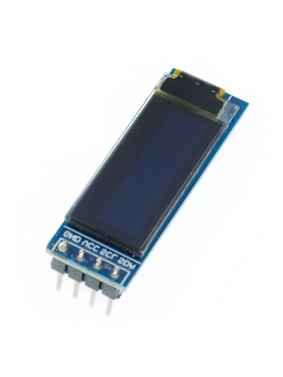 OLED дисплей 0.91 дюйма 128x32, I2C (белый) для Arduino 9V.ru 182580509  купить в интернет-магазине Wildberries