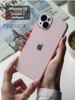 Чехол на iPhone 13 стеклянный Persica 182596160 купить за 440 ₽ в интернет-магазине Wildberries