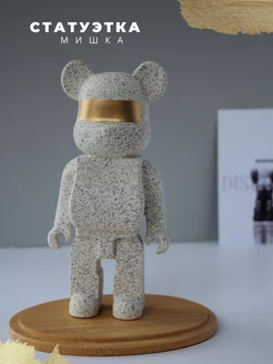 Статуэтка для интерьера Мишка Bearbrick D I E M 182624220 купить за 951 ₽ в интернет-магазине Wildberries