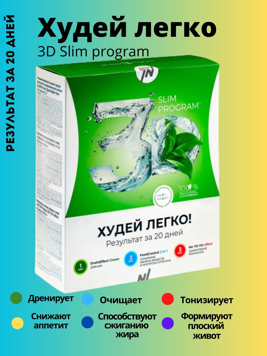 3d slim program программа похудения отзывы