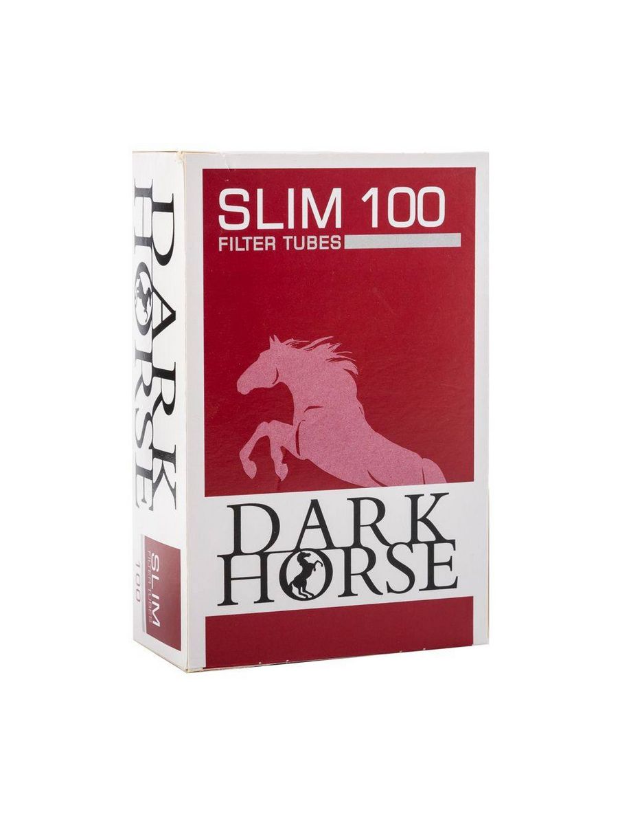 Сигареты dark horse. Сигаретные гильзы Dark Horse Slim long (100 шт.). Гильзы для сигарет дарк Хорс. Гильзы сигаретные darkhourse (100 шт). Гильзы дарк Хорс 100.