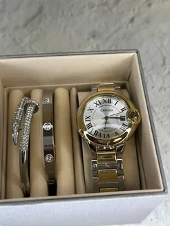 Cartier Наручные часы картье onesize 182652951 купить за 521 ₽ в интернет-магазине Wildberries