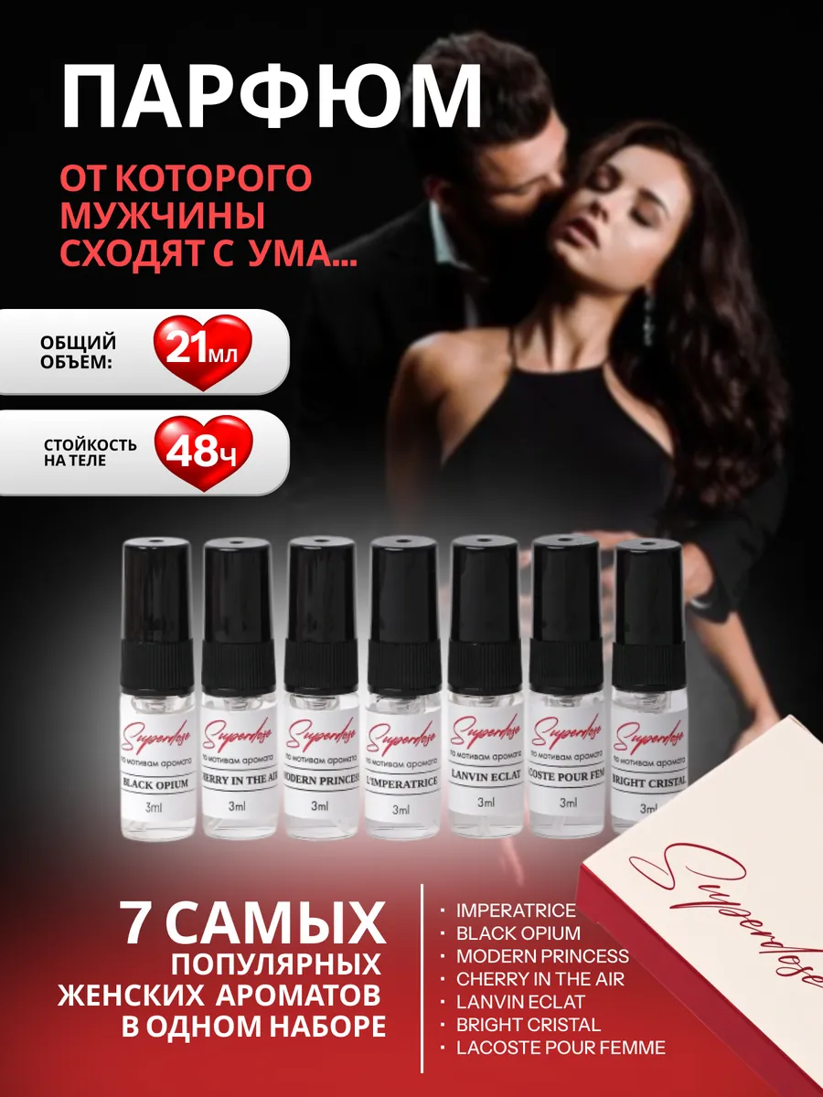Пробники духов стойкие...