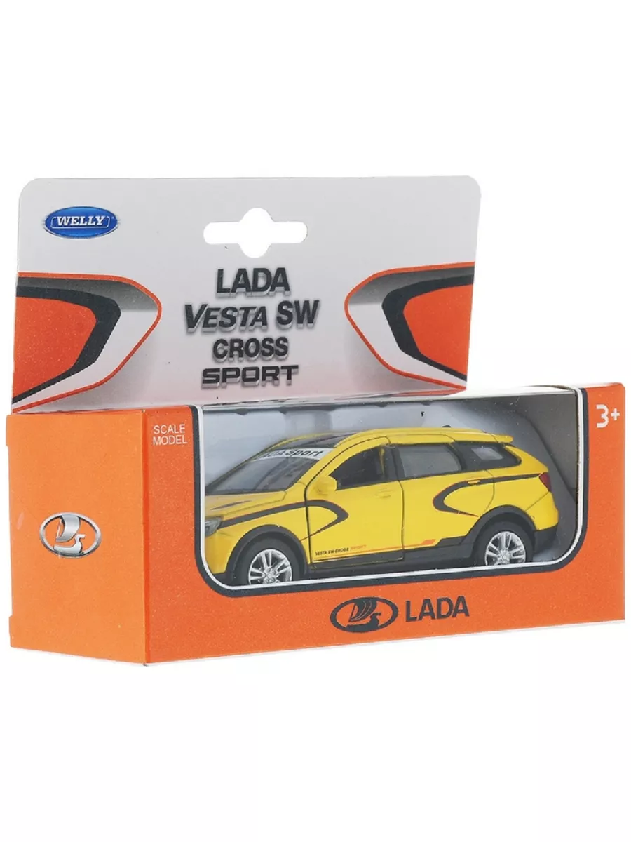 Легковой автомобиль LADA VESTA SW CROSS sport Welly Welly 182763126 купить  за 906 ₽ в интернет-магазине Wildberries