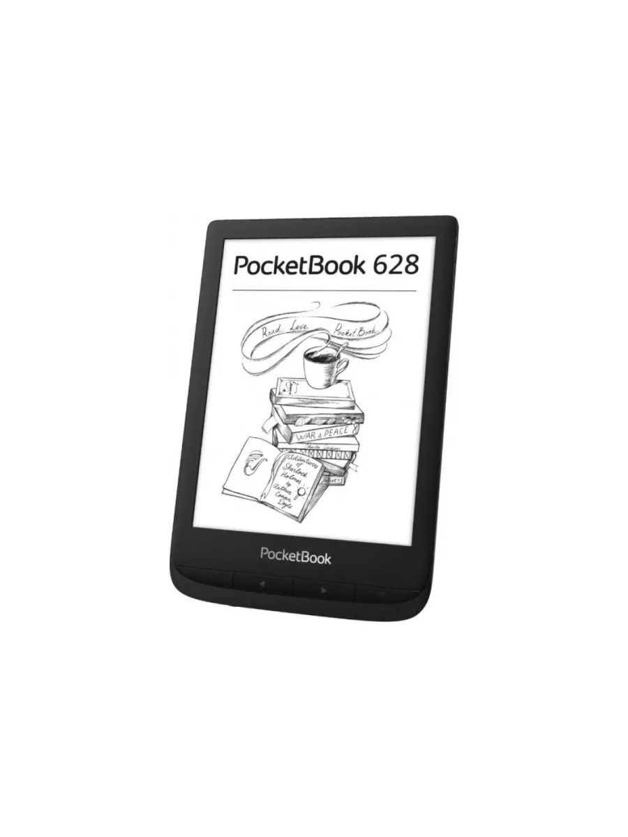 Электронная книга PocketBook 628, черный PocketBook 182763340 купить в  интернет-магазине Wildberries