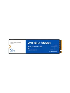 Твердотельный накопитель SSD 2ТБ WD Blue (WDS200T3B0E) Western Digital 182767543 купить за 13 444 ₽ в интернет-магазине Wildberries