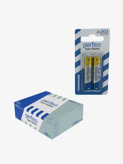 Батарейки LR03 AAA алкалиновые 48шт(24x2) 1.5V Perfeo 182816192 купить за 568 ₽ в интернет-магазине Wildberries
