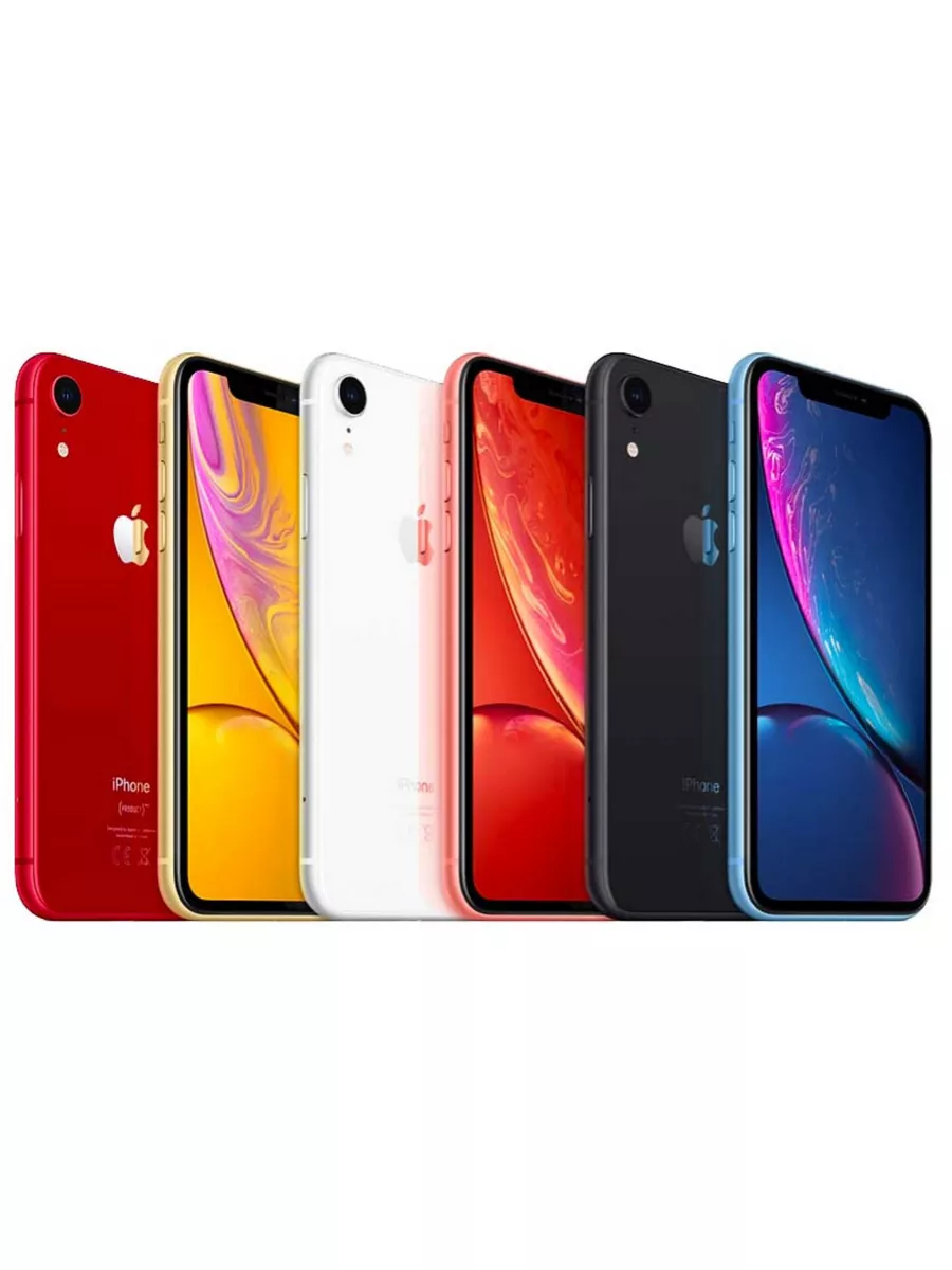 Смартфон Apple iPhone XR 256 ГБ черный Восстановленный Apple 182865014  купить в интернет-магазине Wildberries