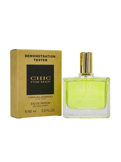 Тестер Carolina Herrera Chic For Man, 65ml Deluxe Perfumes 182873982 купить за 2 476 ₽ в интернет-магазине Wildberries