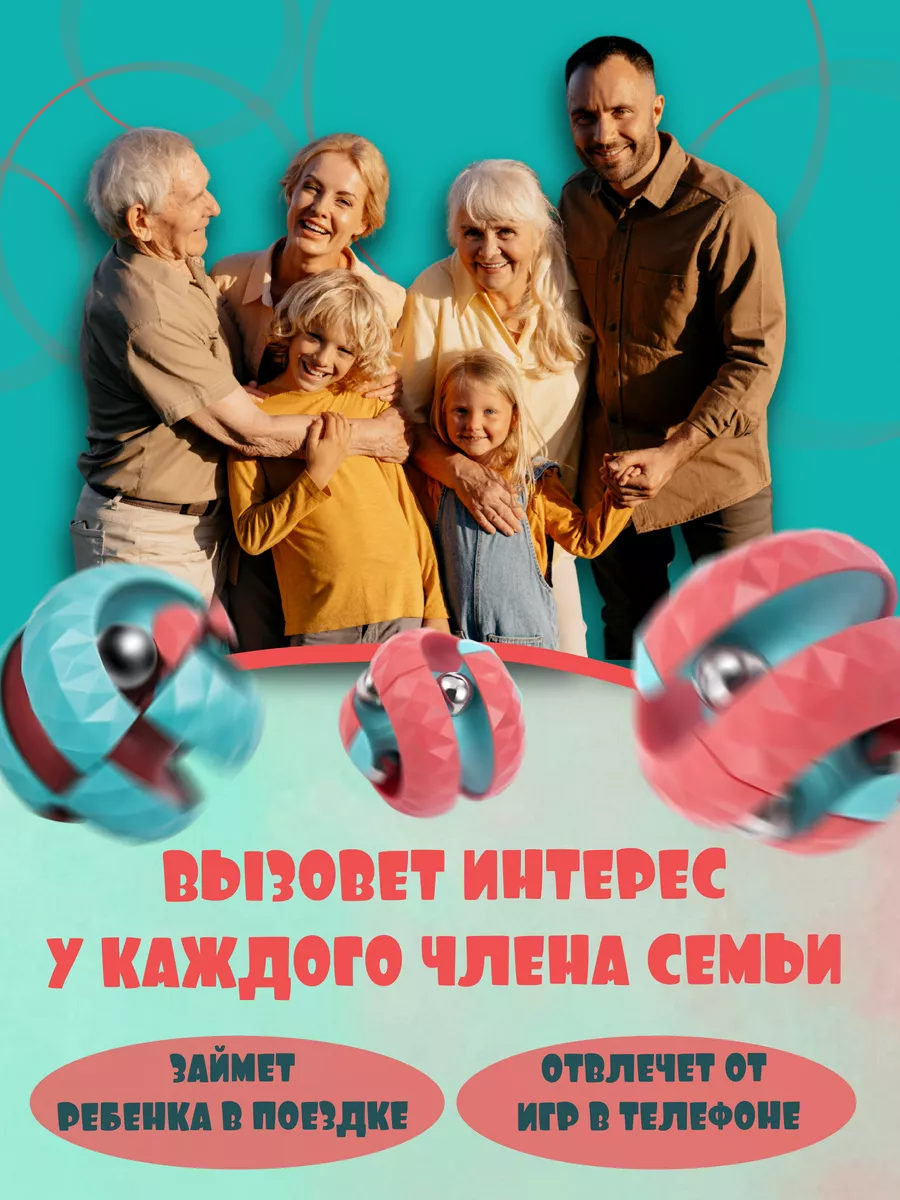 Спиннер фиджет игрушка 182880165 купить за 280 ₽ в интернет-магазине  Wildberries