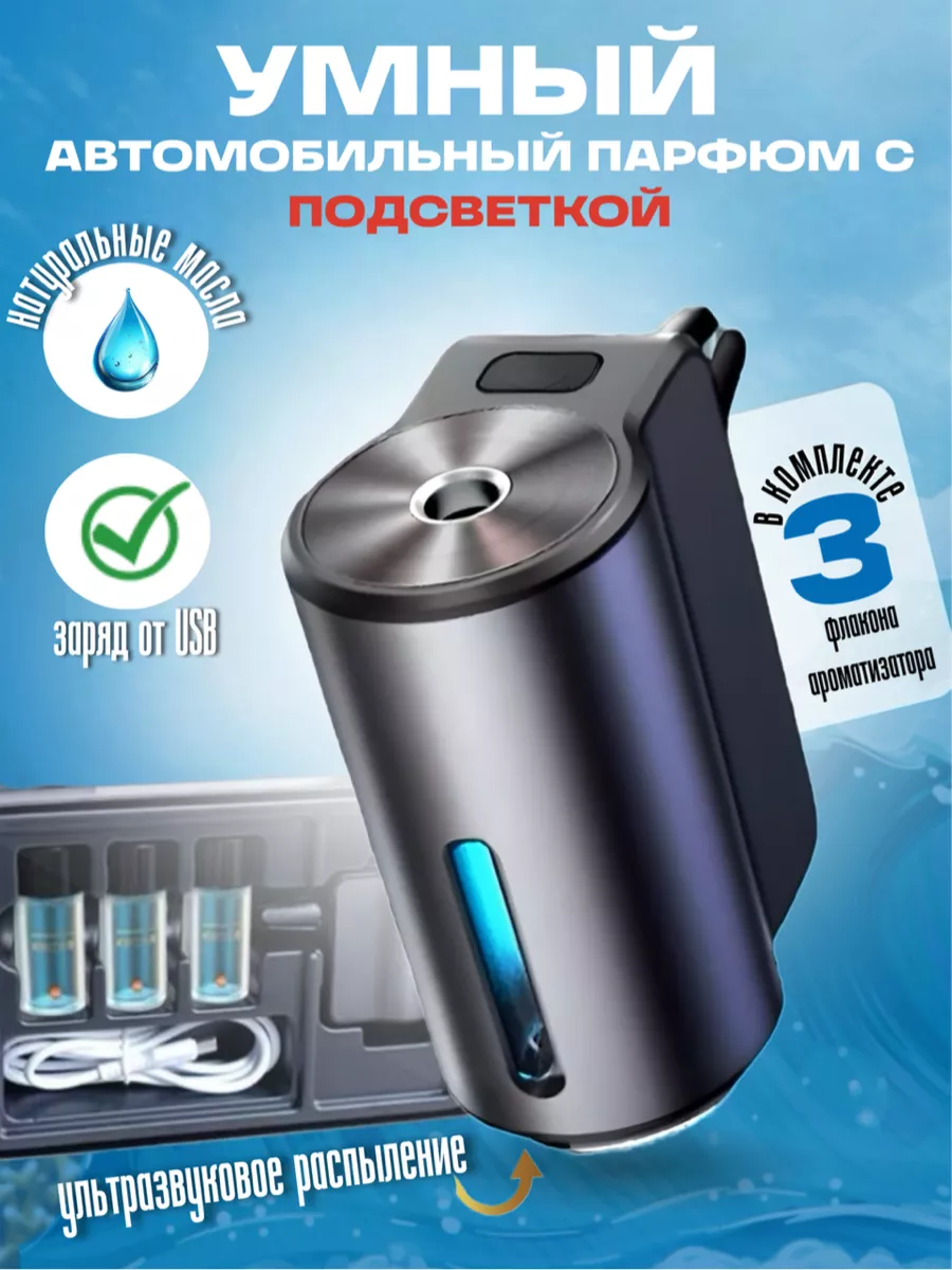 Ароматизатор в машину с автоматическим распылителем NS aroma 182882818  купить за 1 383 ₽ в интернет-магазине Wildberries