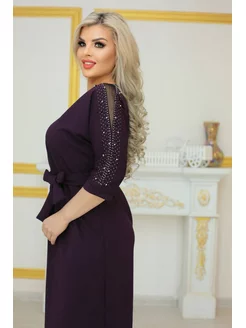 Платье вечернее трикотаж ARSENIUM 182884135 купить за 1 888 ₽ в интернет-магазине Wildberries