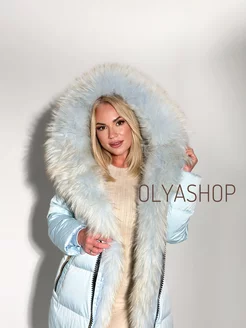 Пуховик с натуральным мехом Olyashop 182892507 купить за 31 680 ₽ в интернет-магазине Wildberries