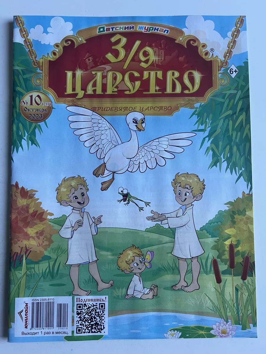 Детский журнал 3/9 царство №10 2023 Мир детского журнала 182902791 купить  за 158 ₽ в интернет-магазине Wildberries