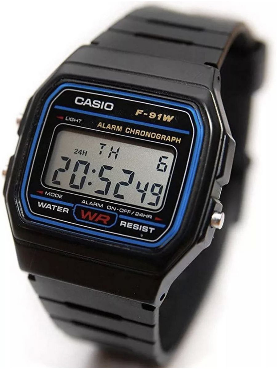 Casio f-91w серые