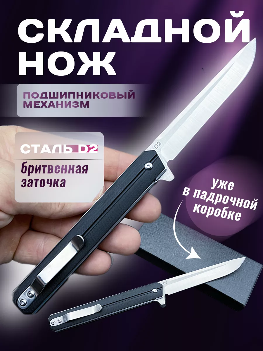 Нож НР разборный с толщиной клинка 4 мм, 95Х18 - купить в НожиMAN